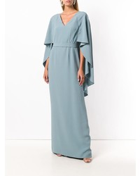 Голубое вечернее платье от Alberta Ferretti