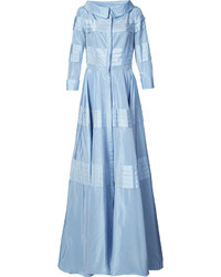 Голубое вечернее платье от Carolina Herrera