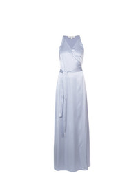 Голубое вечернее платье от Dvf Diane Von Furstenberg