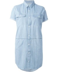 Голубое джинсовое платье-рубашка от Carhartt