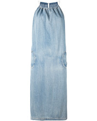 Голубое джинсовое платье от Diesel