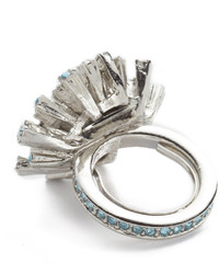 Голубое кольцо от Oscar de la Renta