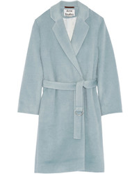 Женское голубое пальто от Acne Studios