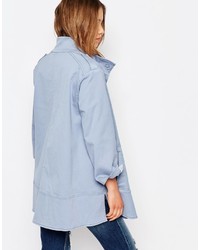 Женское голубое пальто от BOSS ORANGE