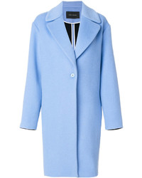 Женское голубое пальто от Cédric Charlier