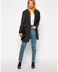 Женское голубое пальто от Asos