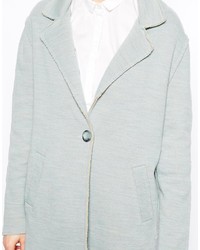 Женское голубое пальто от Asos