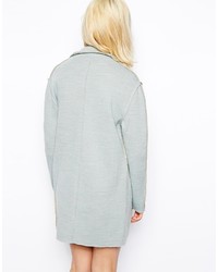 Женское голубое пальто от Asos
