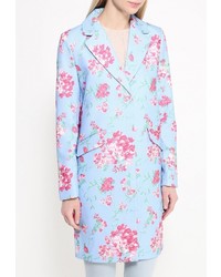 Женское голубое пальто от Concept Club