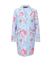 Женское голубое пальто от Concept Club