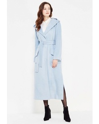 Женское голубое пальто от Demurya Collection
