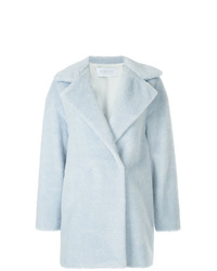 Женское голубое пальто от Harris Wharf London