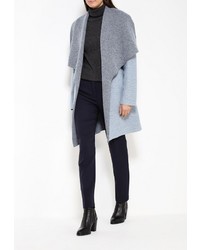 Женское голубое пальто от Lovini