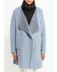 Женское голубое пальто от Lovini