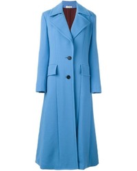 Женское голубое пальто от Marni