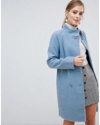 Женское голубое пальто от Oasis