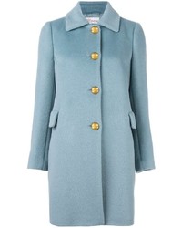 Женское голубое пальто от RED Valentino
