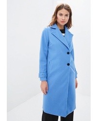 Женское голубое пальто от Top Secret