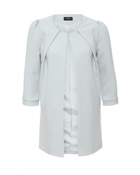 Женское голубое пальто