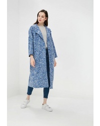 Женское голубое пальто от Vis-a-Vis