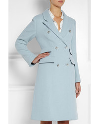 Женское голубое пальто от Matthew Williamson