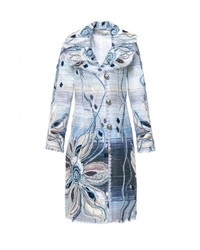 Женское голубое пальто от Yukostyle