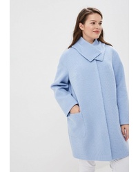Женское голубое пальто от Спартак