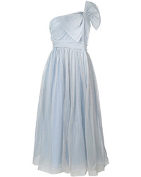 Голубое платье из фатина от RED Valentino