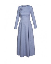 Голубое платье-макси от Bella Kareema