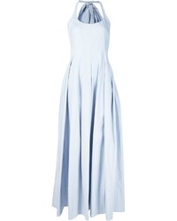Голубое платье-макси от Brock Collection