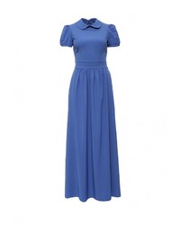 Голубое платье-макси от Olivegrey