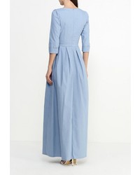 Голубое платье-макси от Piena