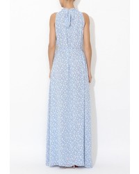 Голубое платье-макси от Tutto Bene