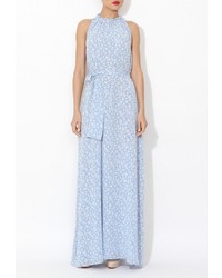 Голубое платье-макси от Tutto Bene