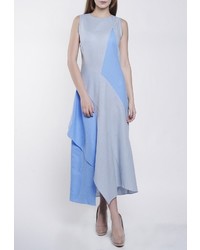 Голубое платье-макси от Voielle