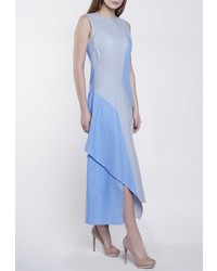 Голубое платье-макси от Voielle