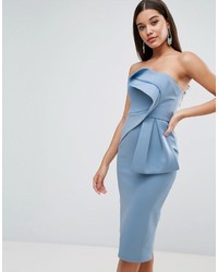 Голубое платье-миди от Asos