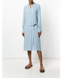 Голубое платье-миди от Theory