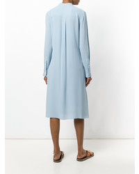 Голубое платье-миди от Theory