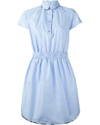 Голубое платье-рубашка от Carven