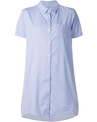Голубое платье-рубашка от Clu
