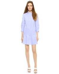 Голубое платье-рубашка от Nina Ricci