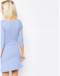 Голубое платье с плиссированной юбкой от Vero Moda