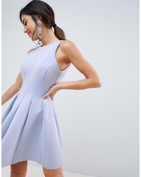 Голубое платье с пышной юбкой от ASOS DESIGN
