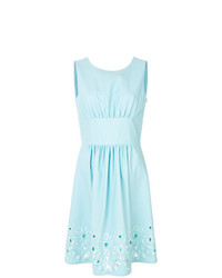 Голубое платье с пышной юбкой от Boutique Moschino