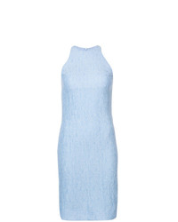 Голубое платье-футляр от Nomia