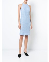 Голубое платье-футляр от Nomia