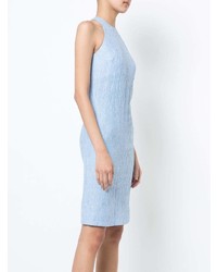 Голубое платье-футляр от Nomia