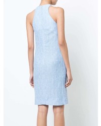 Голубое платье-футляр от Nomia