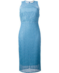 Голубое платье от Diane von Furstenberg
